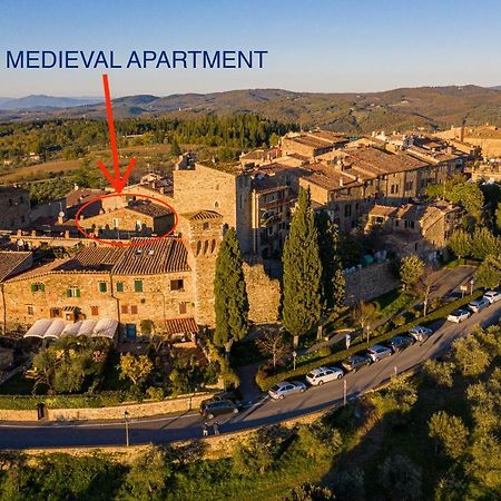 Old Medieval Apartment San Donato in Poggio Экстерьер фото